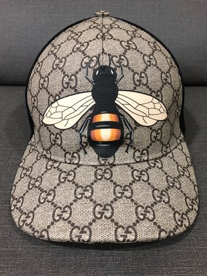 全新GUCCI飾小蜜蜂網帽（結束營業。開倉甩賣）