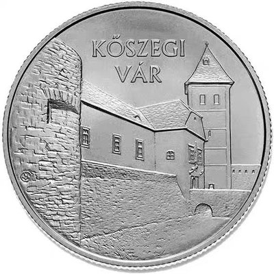 匈牙利2015年 朱里西斯城堡 2000福林紀念幣
