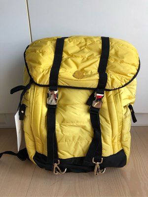 Moncler 黃色 空氣後背包