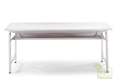 [ 家事達 ] OA-230-8 專利腳折合式會議桌(180*90*74cm) 辦公桌 特價
