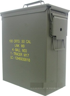 彈藥箱美軍正規.50(全新）.50 Caliber Ammo Cans - Surplus