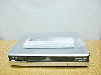 @【小劉二手家電】LITEON DVD錄放影機,LVW-1105GHC+型, 附代用遙控器,壞機也可修/抵!
