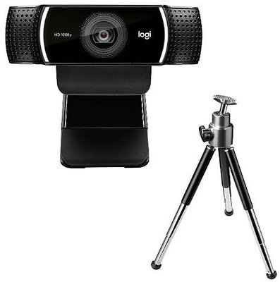 【kiho金紘】羅技 Logitech C922 Pro Stream Webcam 1080P網路攝影機附桌上型三腳架