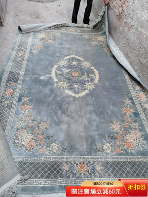(可議價)-二手 地毯大尺寸（2米1乘3米 古玩 擺件 老物件【華夏古今堂】2599