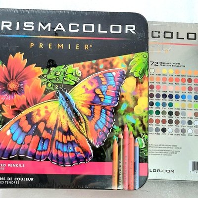 秒出貨全新封膜美國prismacolor 72色頂級油性色鉛筆當天出貨