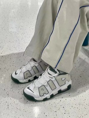 Nike Air More Uptempo皮蓬全掌氣墊籃球鞋