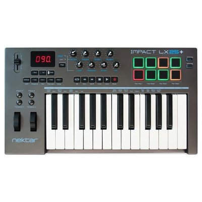 『放輕鬆樂器』全館免運費 Nektar Impact LX25+ 主控鍵盤 25鍵 midi keyboard