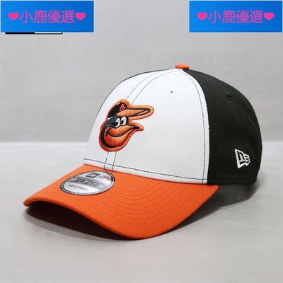 ❤小鹿臻選❤New Era帽子韓國代購MLB棒球帽硬頂巴爾的摩金鶯球隊鴨舌帽拼色潮