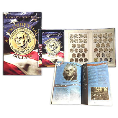 美國總統幣 2007-2020年 1元總統紀念幣 全新卷拆品相 外國硬幣 紀念幣 紀念鈔