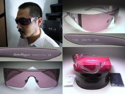 信義計劃 眼鏡 Salvatore Ferragamo 費洛加蒙 1125 義大利製 太陽眼鏡 sunglasses