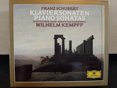 Kempff,Schubert-Piano Sonatas肯培夫鋼琴，演繹舒伯特鋼琴奏鳴曲，共7CD.