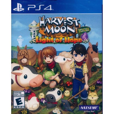 【新品瑕疵-外封膜破損】 PS4 豐收之月：希望之光 特別版 英文美版 Harvest Moon Light of Ho