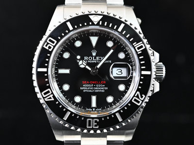 [現貨]  ROLEX 勞力士 126600 Sea-Dweller 紅字 MK2 單紅 50週年 43mm LRK511