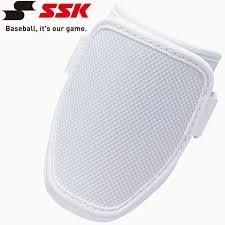 棒球世界全新日本製SSK 棒球打擊護肘EGSP9特價白色