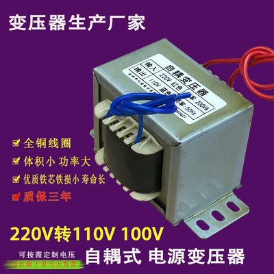 定做變壓器220V轉110V100V自耦380V轉220VAC電壓轉換器進口電器