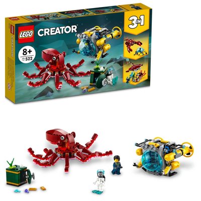 現貨 LEGO 樂高 31130 Creator 3合1 創作系列 海底尋寶任務 全新未拆 公司貨
