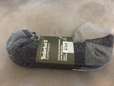 全新正品台灣公司貨 TIMBERLAND 灰色短襪 三雙ㄧ組 組合包