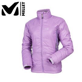 丹大戶外【法國】 MILLET 女款 人造纖維防風保暖外套 紫色 MIV4781