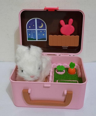 韓國 MIMI WORLD 我的秘密小兔 電子寵物手提盒