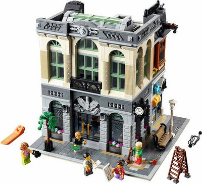 LEGO樂高街景10251磚塊銀行可配BrickShine燈飾
