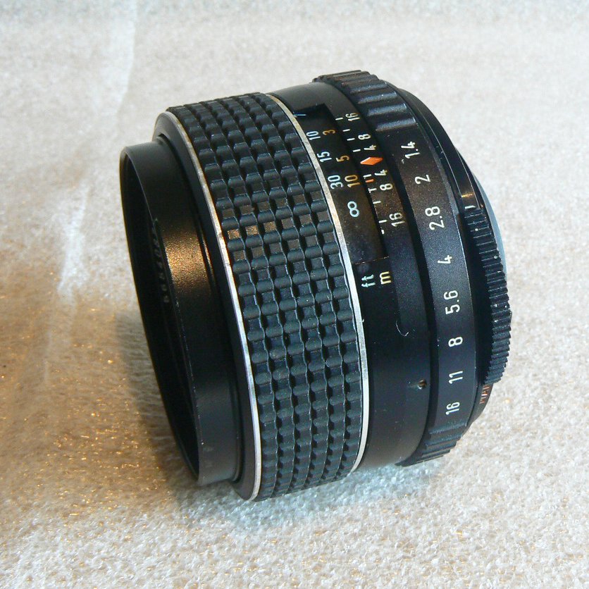 悠悠山河】超級鍍膜大姑媽Pentax SMC Takumar 50mm F1.4 M42 大光圈鏡