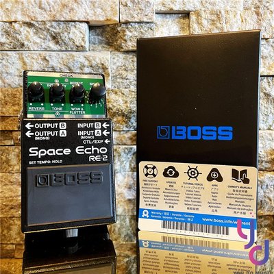 分期免運 公司貨 Boss RE-2 RE2 Space Echo 磁帶式 Delay Reverb 電 吉他 效果器