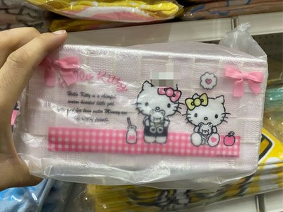 Hello Kitty 美樂蒂帆布收納箱（單售）S