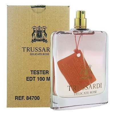 TRUSSARDI Delicate Rose 晶漾玫瑰 女性淡香水 100ml Tester促銷中