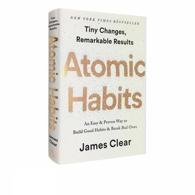 正版書籍 現貨 原子習慣 建立好習慣英文原版 Atomic Habits   實體書