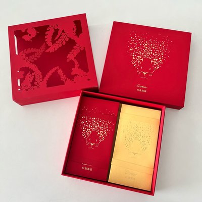 2022年 全新 VIP禮 50入Cartier 卡地亞 紅包 精品紅包袋 禮盒
