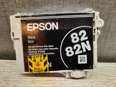 EPSON "㊣原廠"墨水匣82/82N 黑色(T0821/T0821N)