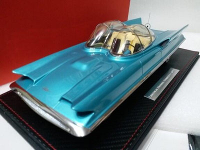 118 原廠林肯富圖拉概念車蝙蝠車模型Lincoln Futura Concept 綠
