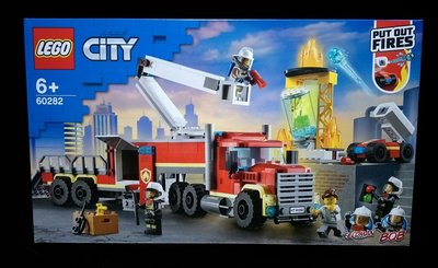 (STH)2021年 LEGO 樂高 CITY 城市系列 - 消防指揮車    60282