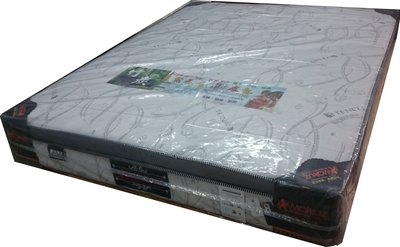 【生活家傢俱】ADM-5D-T 頂級天絲棉三線5尺獨立筒床墊【台中10000送到家】 彈簧床 竹炭布 軟式 台灣製 雙人