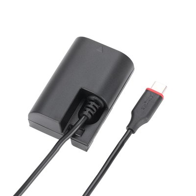 [USB-C] Kingma Type-C 轉 CANON LP-E6 假電池 / 最大線長120cm ~代理商公司貨