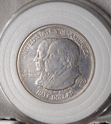 【二手】 1923年 美國半元銀幣 門羅主義百年紀念，早期美國半美元紀2790 外國錢幣 硬幣 錢幣【奇摩收藏】
