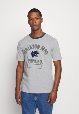MISHIANA 美國品牌 Brixton 男生款棉質灰色短袖T恤上衣 ( 新款上市.特價出售 )