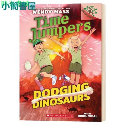 華研原版 時間旅行者4 英文原版 Dodging Dinosaurs Time Jumpers