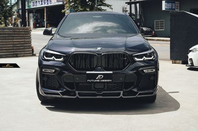 【政銓企業有限公司】BMW G06 X6 升級 X6M 款 雙線 全亮黑 水箱罩 現貨 免費安裝