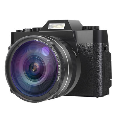 相機鏡頭疆友C80相機 0.39X 52MM廣角鏡 4KR9專用鏡微距二合一鏡頭數碼