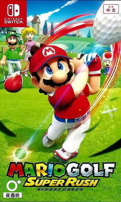 全新未拆 Nintendo Switch NS 瑪利歐高爾夫 超級衝衝衝 中文版-來可家居