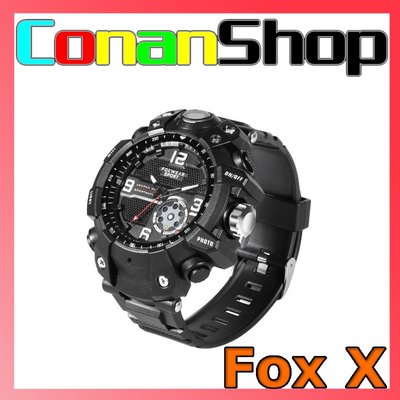 智能錄影手環 智能手環 運動手錶 FoxX 2.6K 錄影手錶 錄音手環 蒐證 行車紀錄器 相機錶[ConanSHOP]