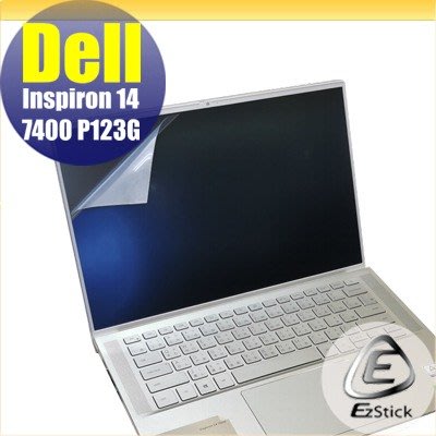 【Ezstick】DELL Inspiron 14 7400 P123G 靜電式筆電LCD液晶螢幕貼 (可選鏡面或霧面