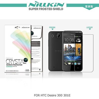 【西屯彩殼坊】NILLKIN HTC Desire 700 / 600 300 /601 超清防指紋抗油汙保護貼(含鏡頭