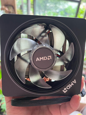 近全新AMD幽靈風扇RGB銅底