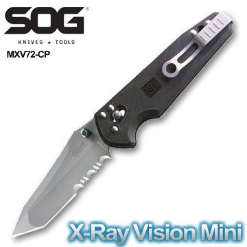 【angel 精品館 】SOG X-Ray Vision Mini折刀 日本製 MXV-72