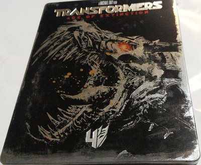 藍光 ( BD ) 變形金剛4 Transformers Age of Extinctio (鐵盒版)