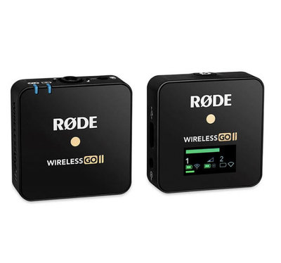 萬佳國際 現貨免運 含稅 正成公司貨 澳洲RODE Wireless GO II Single 一對一微型無線麥克風 Vlog 直播 錄音 門市近西門捷運