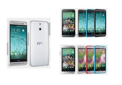 ☆ HTC One (E8) ☆ 超薄金屬海馬扣鋁合金邊框 超輕 出清 不挑色