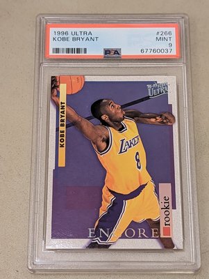 1996-97 Ultra #266 Kobe Bryant RE PSA9